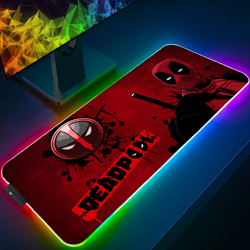 Gaming Accessories Led - LED Mouse Pad Gaming Backlight Lock