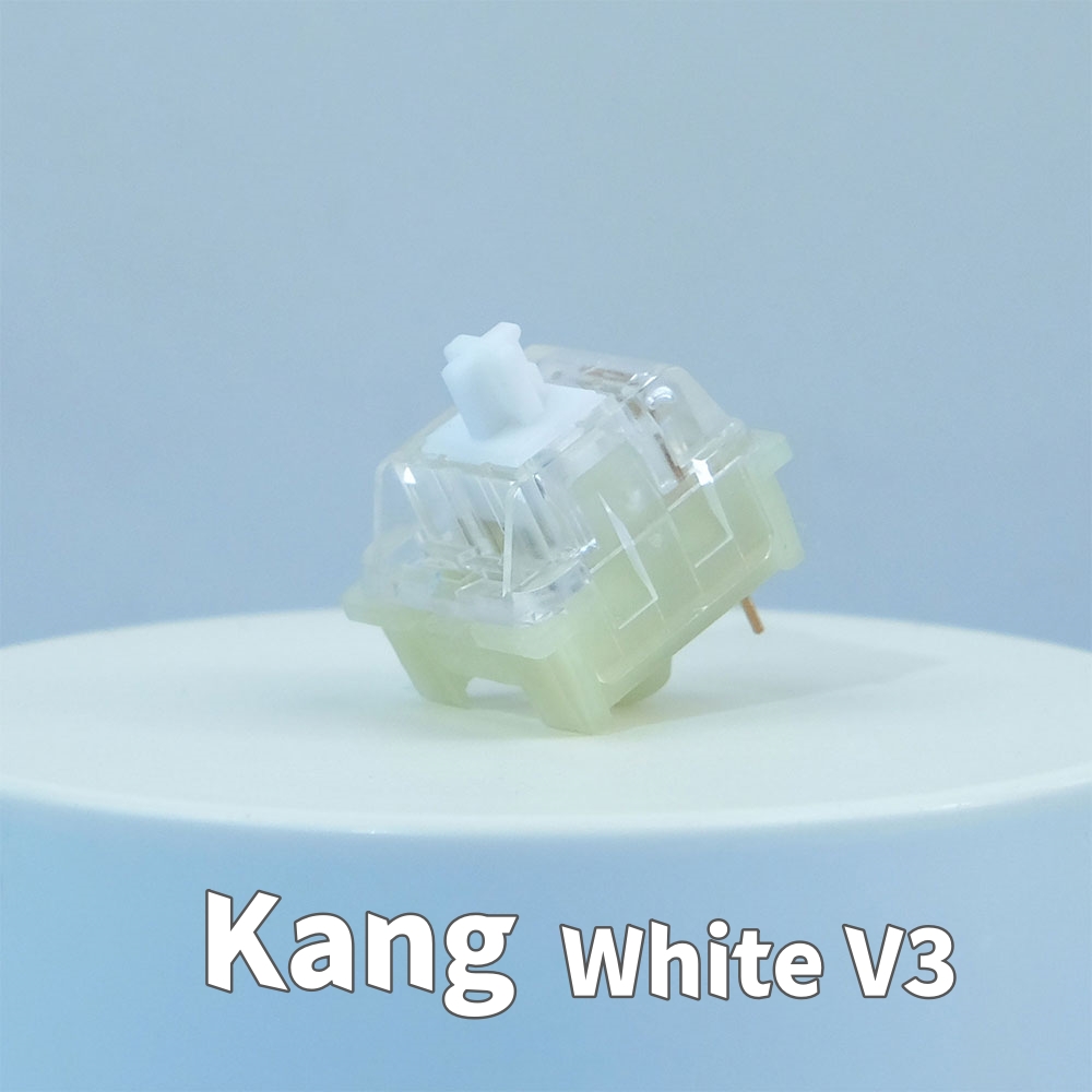 Gaming Accessories Aesthetic - KTT Kang White V3 Switches Mechanical