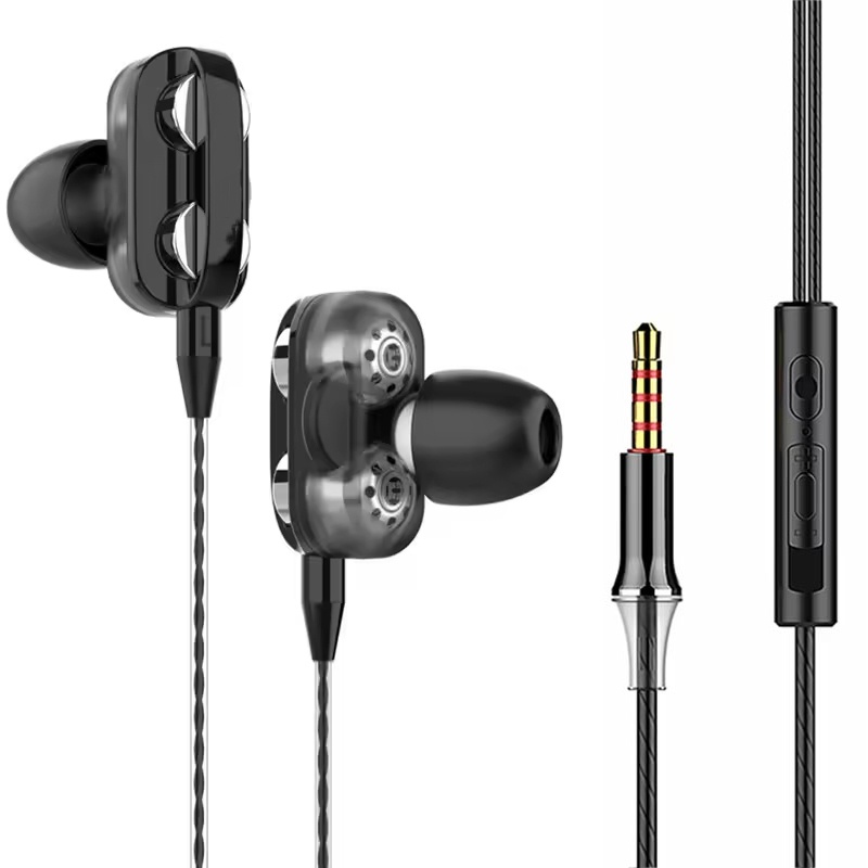 Gaming Accessories Iphone - 3.5mm Wired Headphones HD Microphone For