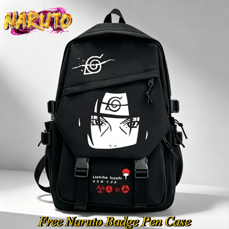 Gaming Accessories Anime - NARUTO Cartoon Backpack Two-dimensional Student School