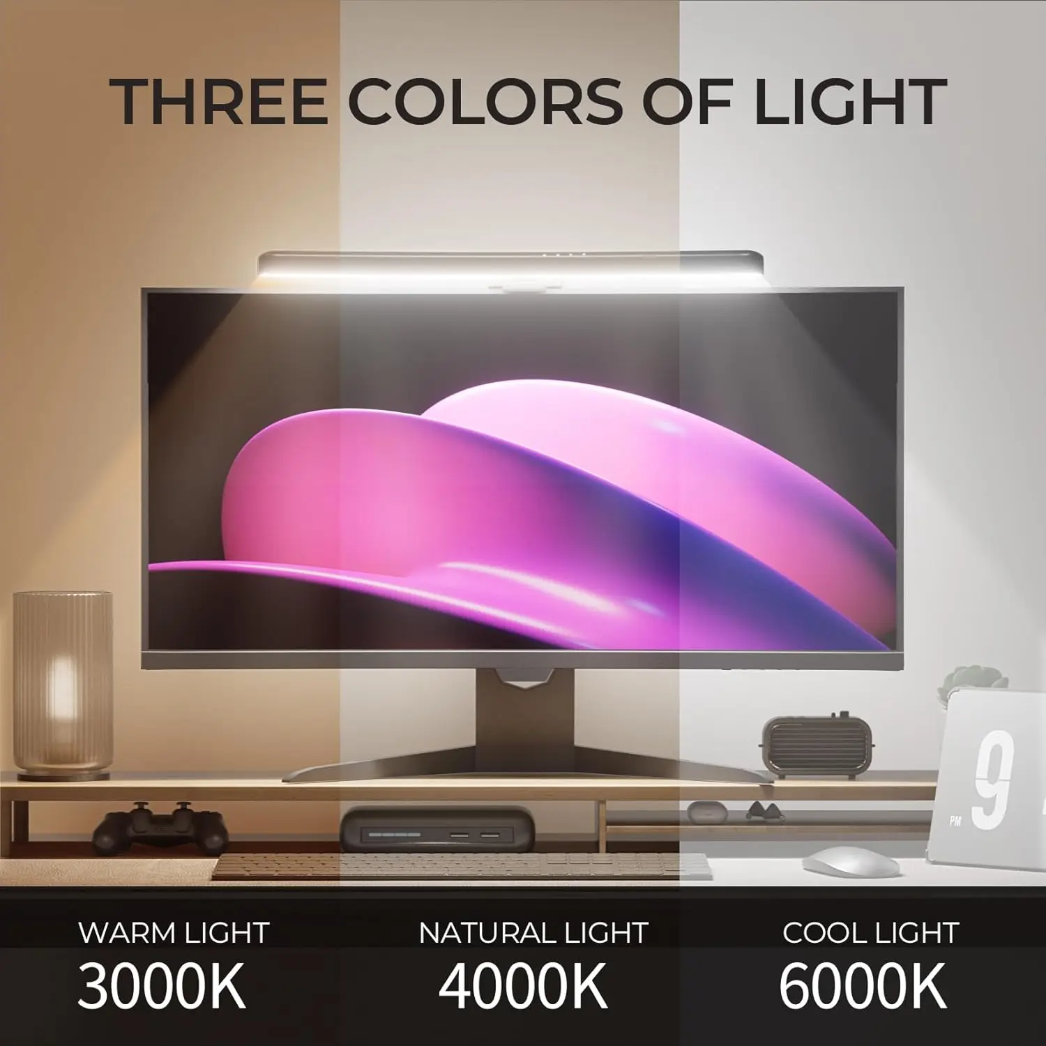 Monitor Light Bar Curved with  - đánh giá và giá Gaming Accessories Led