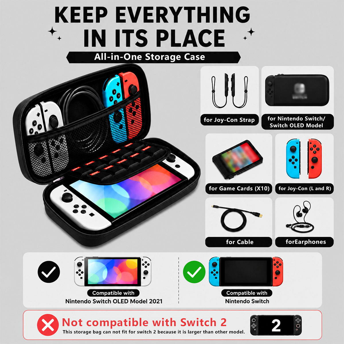 Portable Carrying Case With Me - đánh giá và giá Gaming Accessories Bag