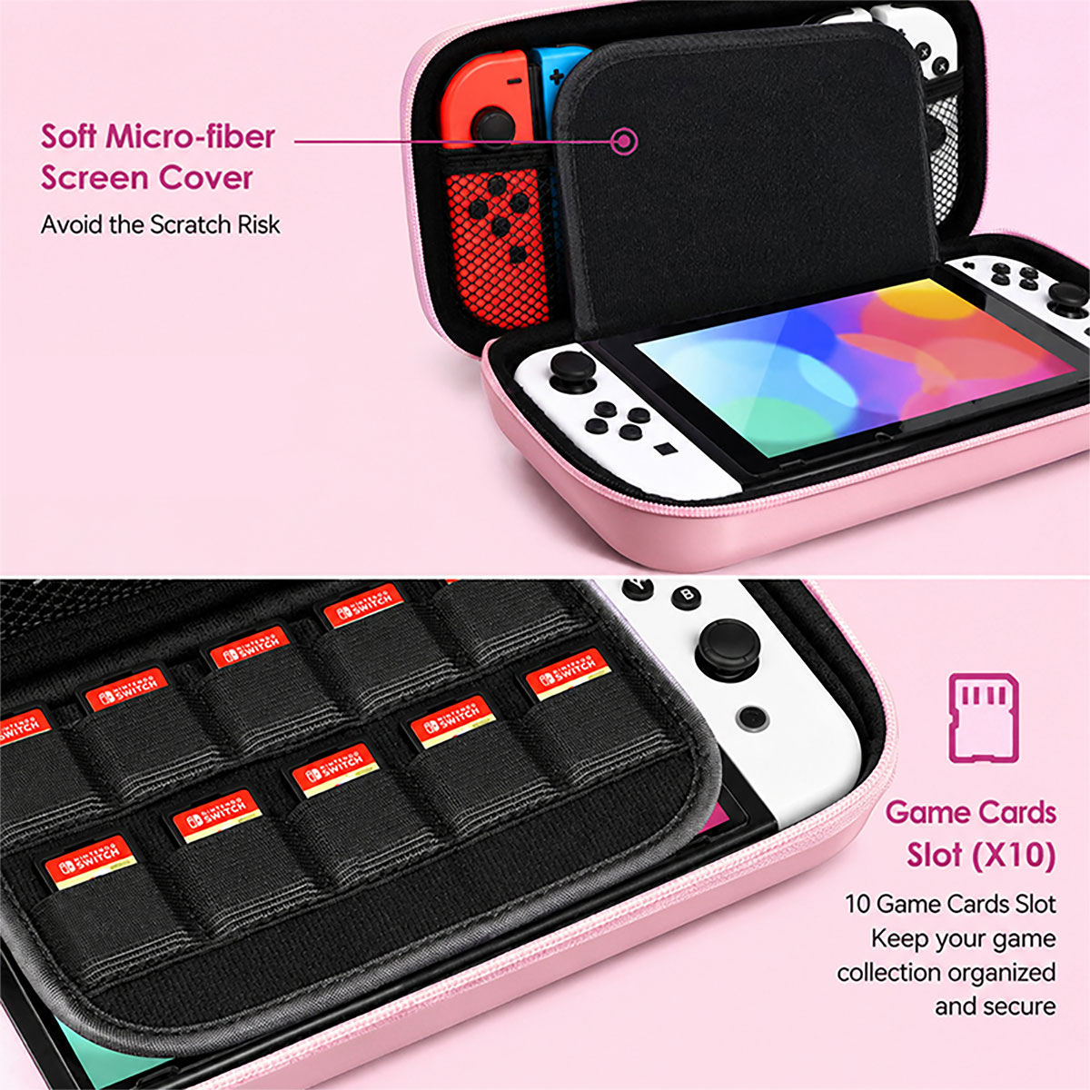 Cute Shockproof Carry Case Por - đánh giá và giá Gaming Accessories Bag
