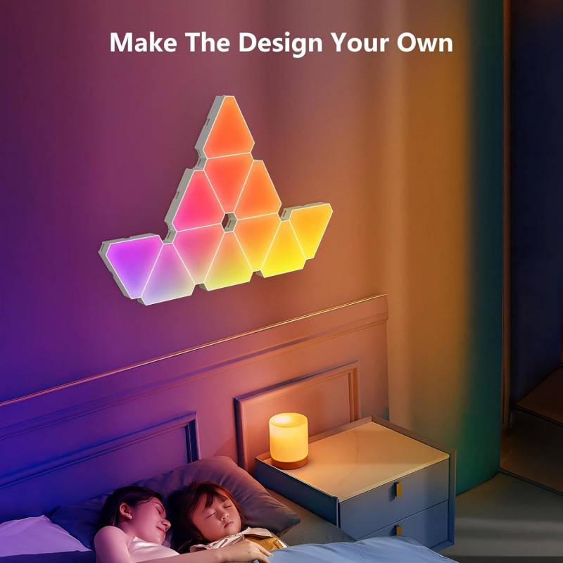 Tuya WiFi RGB Triangle Quantum - đánh giá và giá Gaming Accessories Led