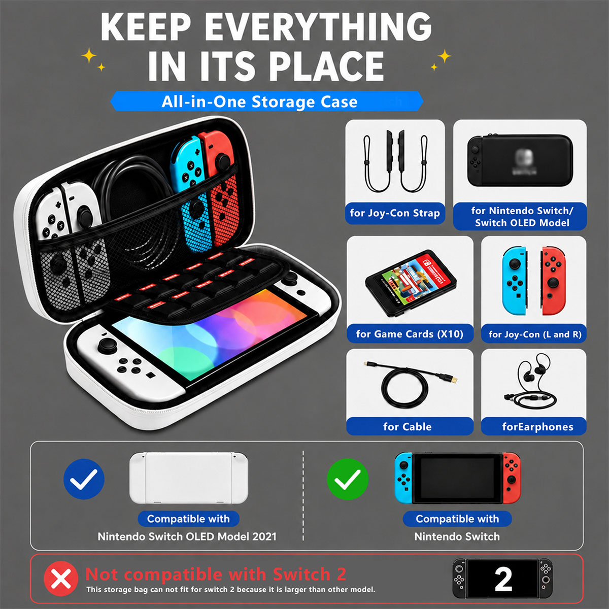 Portable Carrying Case Portabl - đánh giá và giá Gaming Accessories Bag