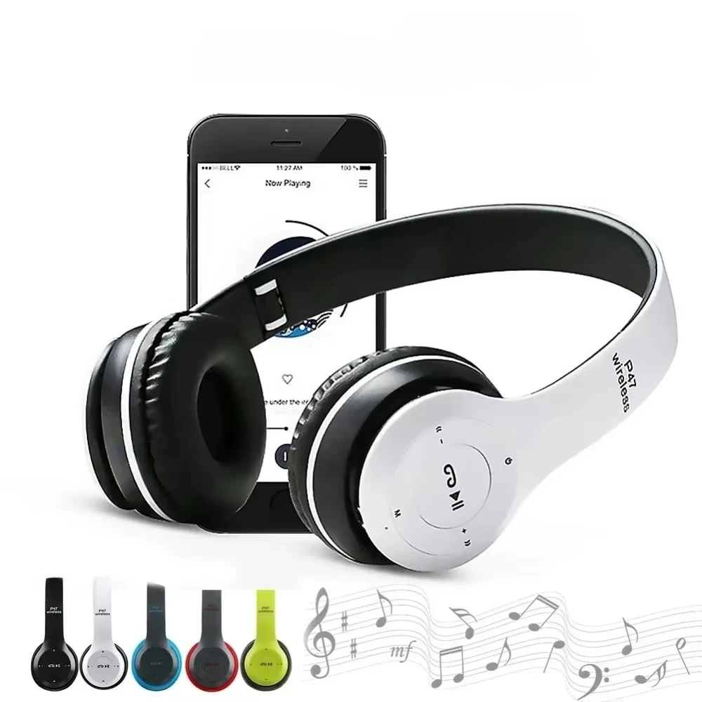 Stereo P47 Headset 5.0 Bluetoo - đánh giá và giá Gaming Accessories Iphone