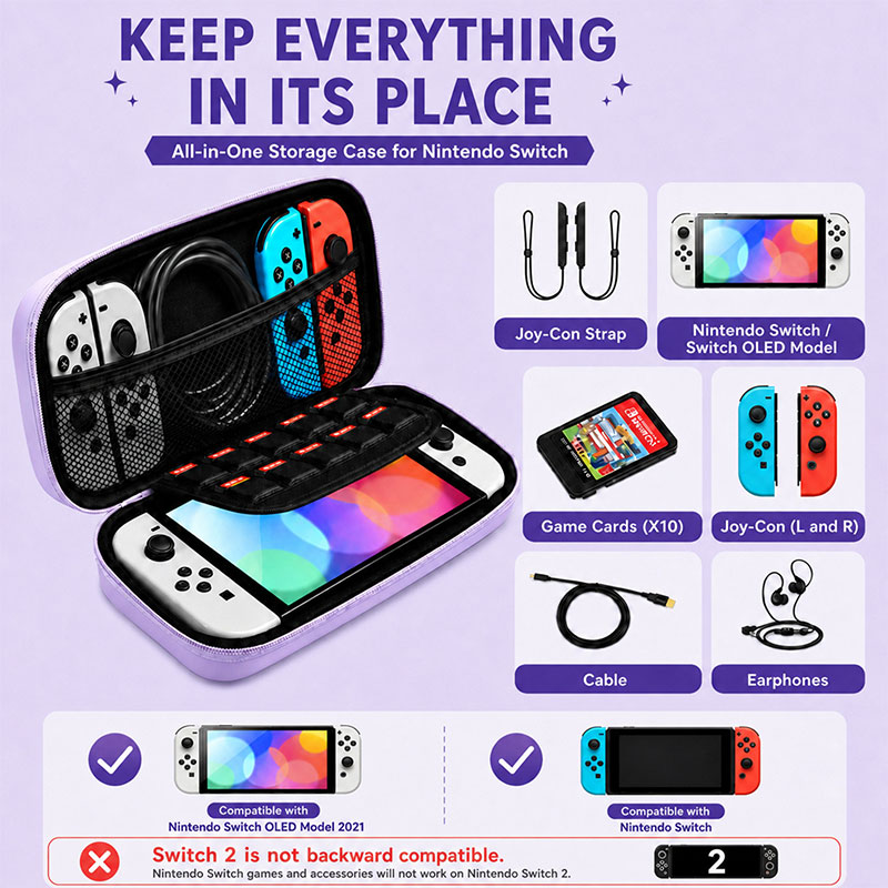 Cute Shockproof Carry Case Wit - đánh giá và giá Gaming Accessories Bag