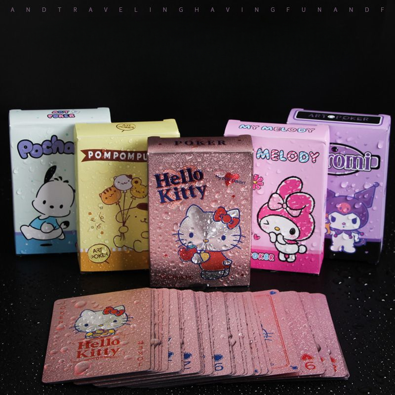 New Hello Kitty Playing Cards  - đánh giá và giá Gaming Accessories Anime