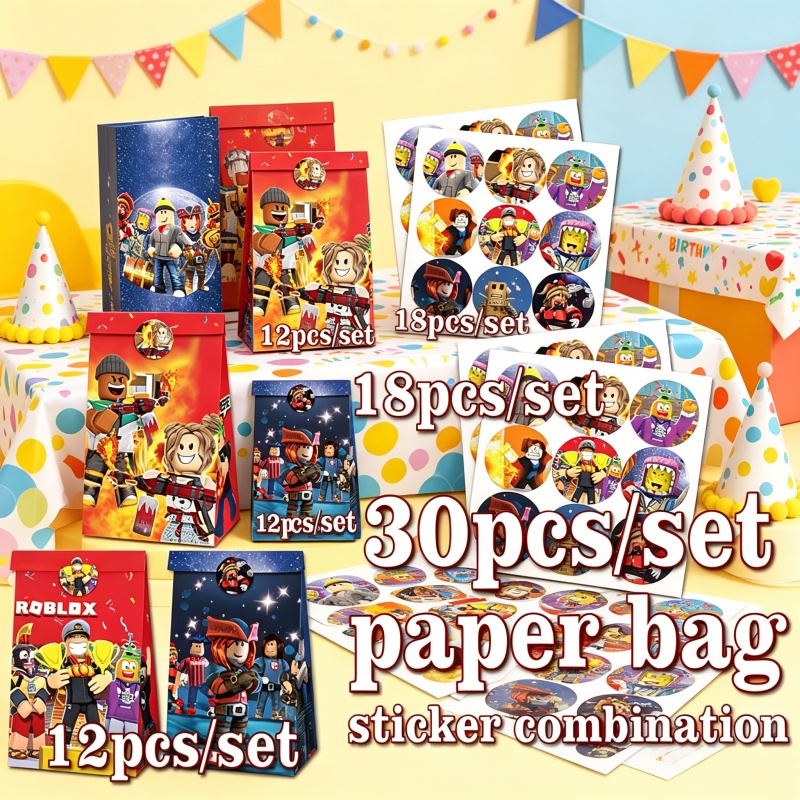 Robloxed Paper Bag Sticker Com - đánh giá và giá Gaming Accessories Roblox