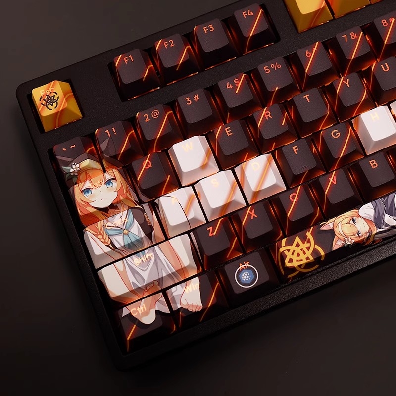 108 Keys/set Blue Archive Loch - đánh giá và giá Gaming Accessories Aesthetic