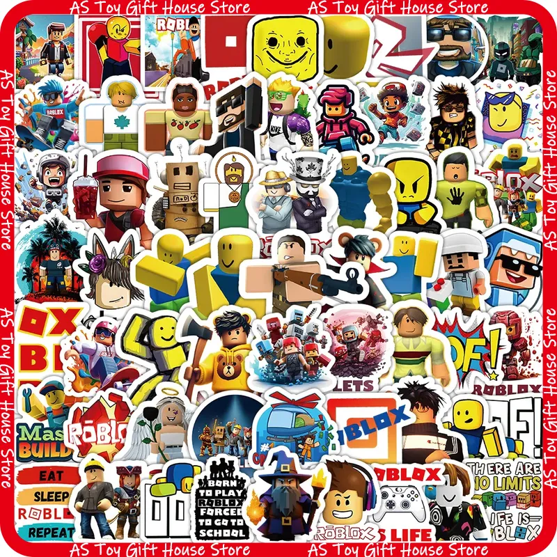 100Pcs Roblox Stickers Cartoon - đánh giá và giá Gaming Accessories Roblox
