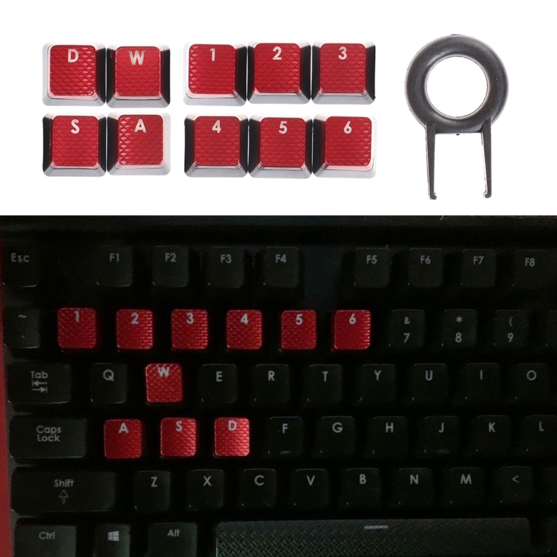 10 Phím Backlit Keycaps Chống  - đánh giá và giá Gaming Accessories Aesthetic