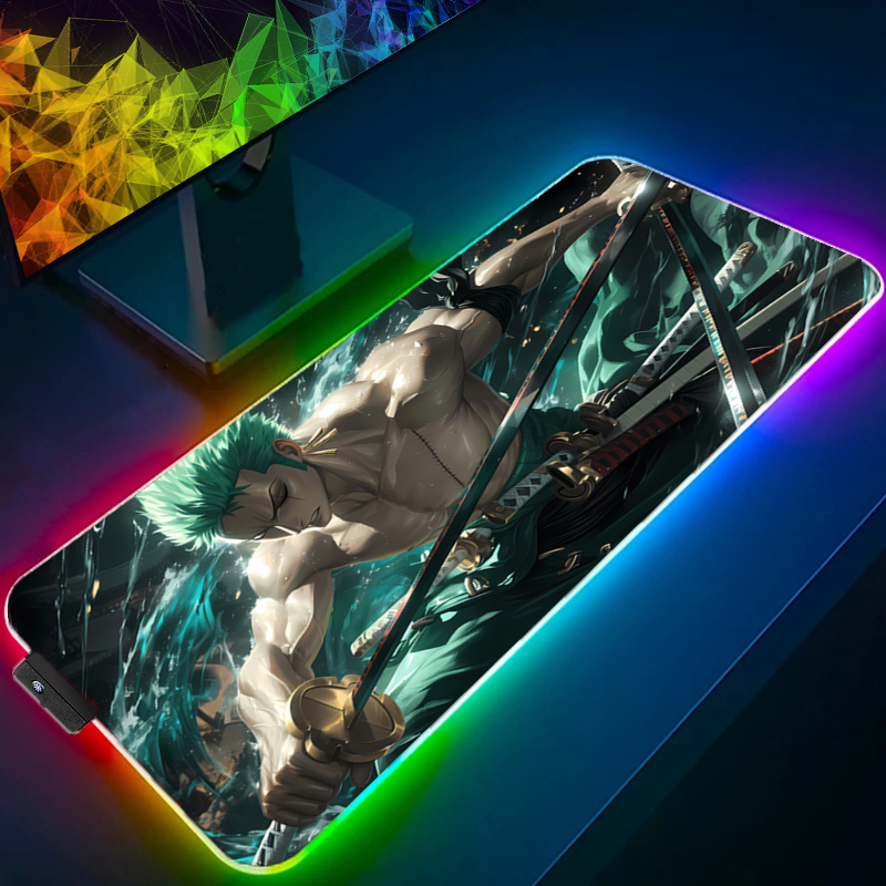 ONE PIECE Zoro Mouse Pad RGB G - đánh giá và giá Gaming Accessories Led