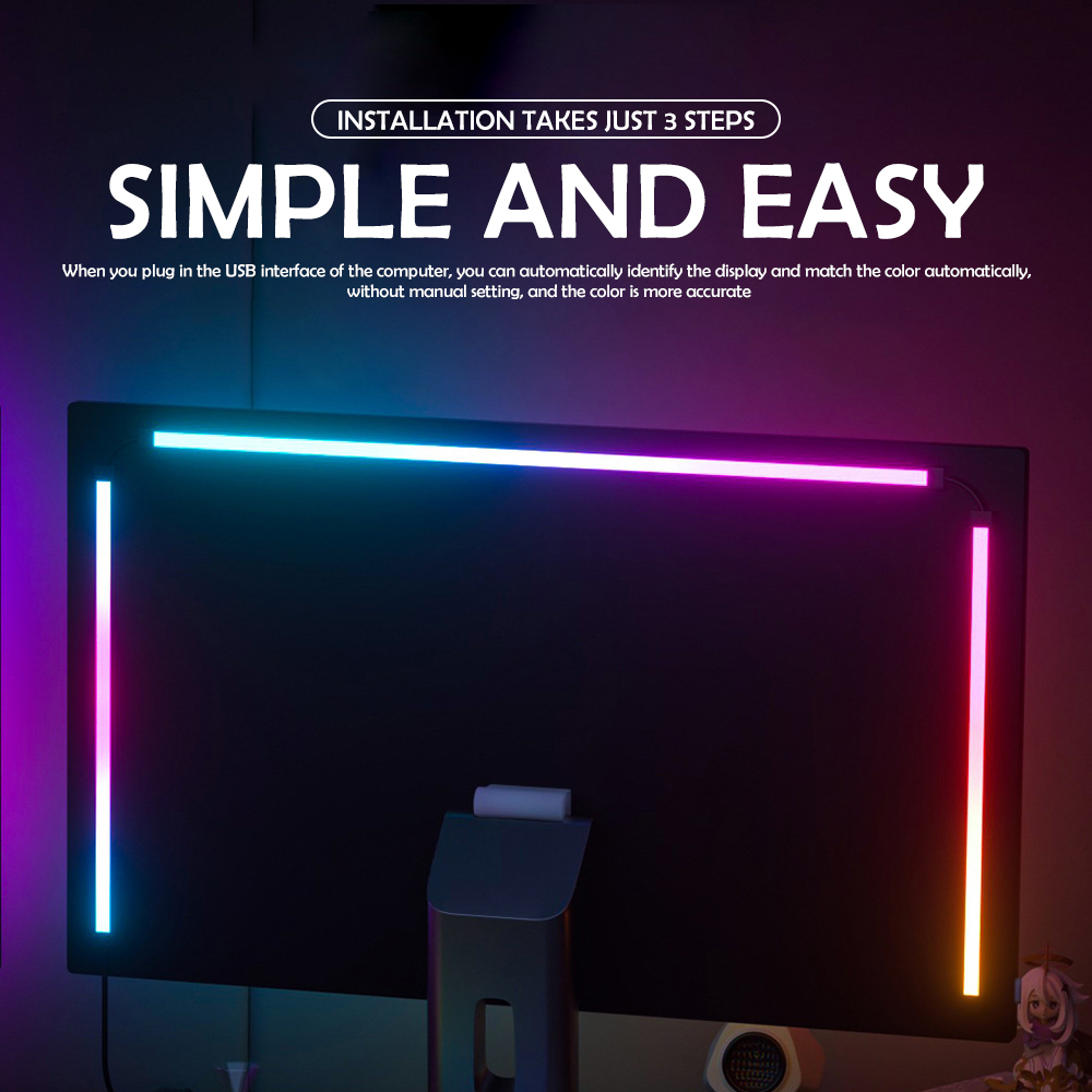RGB Gaming Lights Strip Monito - đánh giá và giá Gaming Accessories Led