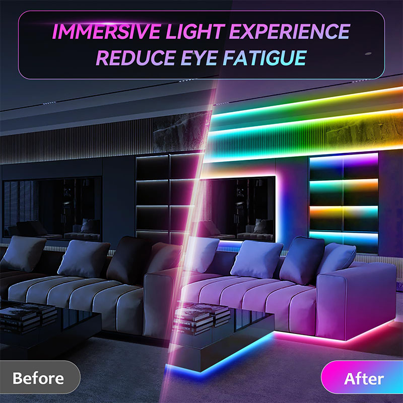 USB RGB LED Strip SMD3535 With - đánh giá và giá Gaming Accessories Led