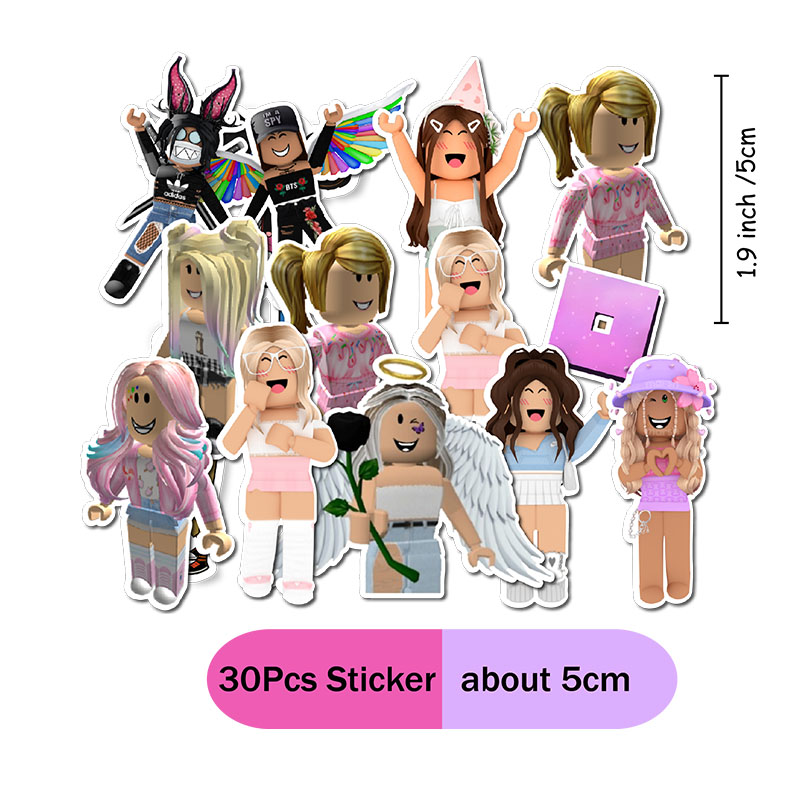 ROBLOXED Stickers Aesthetic Gr - đánh giá và giá Gaming Accessories Roblox
