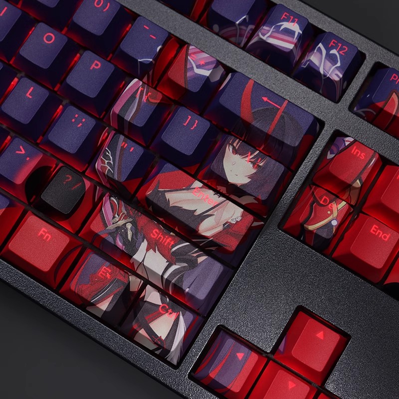 108 Keys/set Honkai Impact 3 H - đánh giá và giá Gaming Accessories Aesthetic