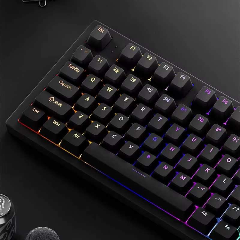 130+ Keys Black Custom Double  - đánh giá và giá Gaming Accessories Aesthetic
